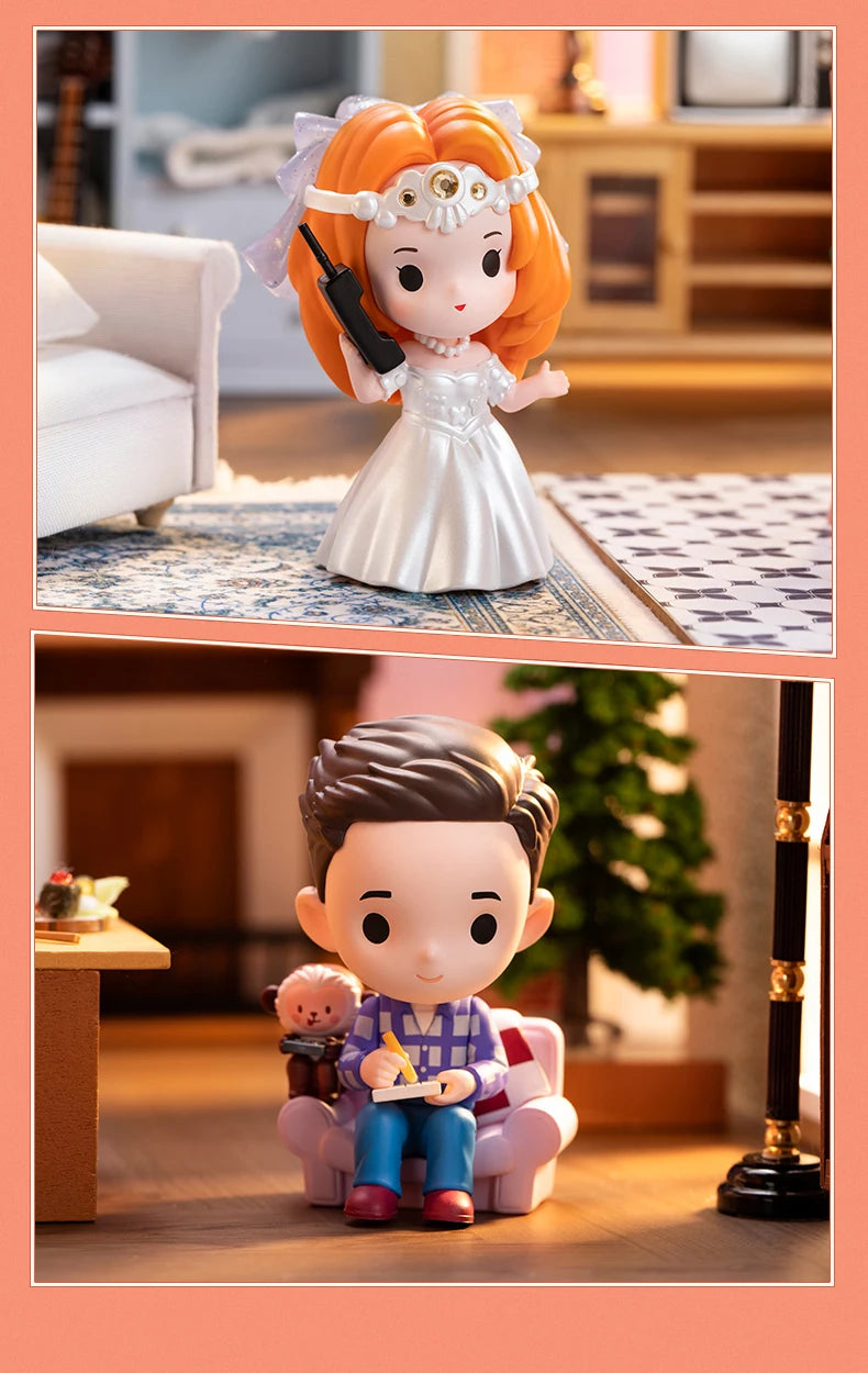 POP MART Friends TV Series Mystery Blind Box – Verrassingsfiguur Collectible