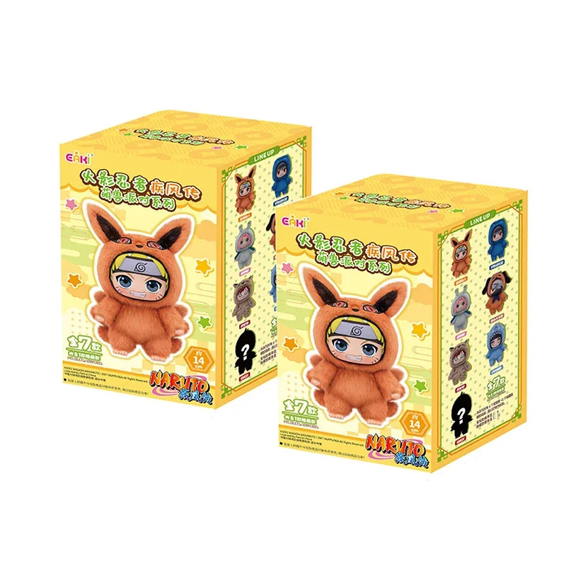 Naruto Shippuden 'Beast Party' Blind Box – Plush & Figure Mystery Collectible | Eaki Collectie Cadeau