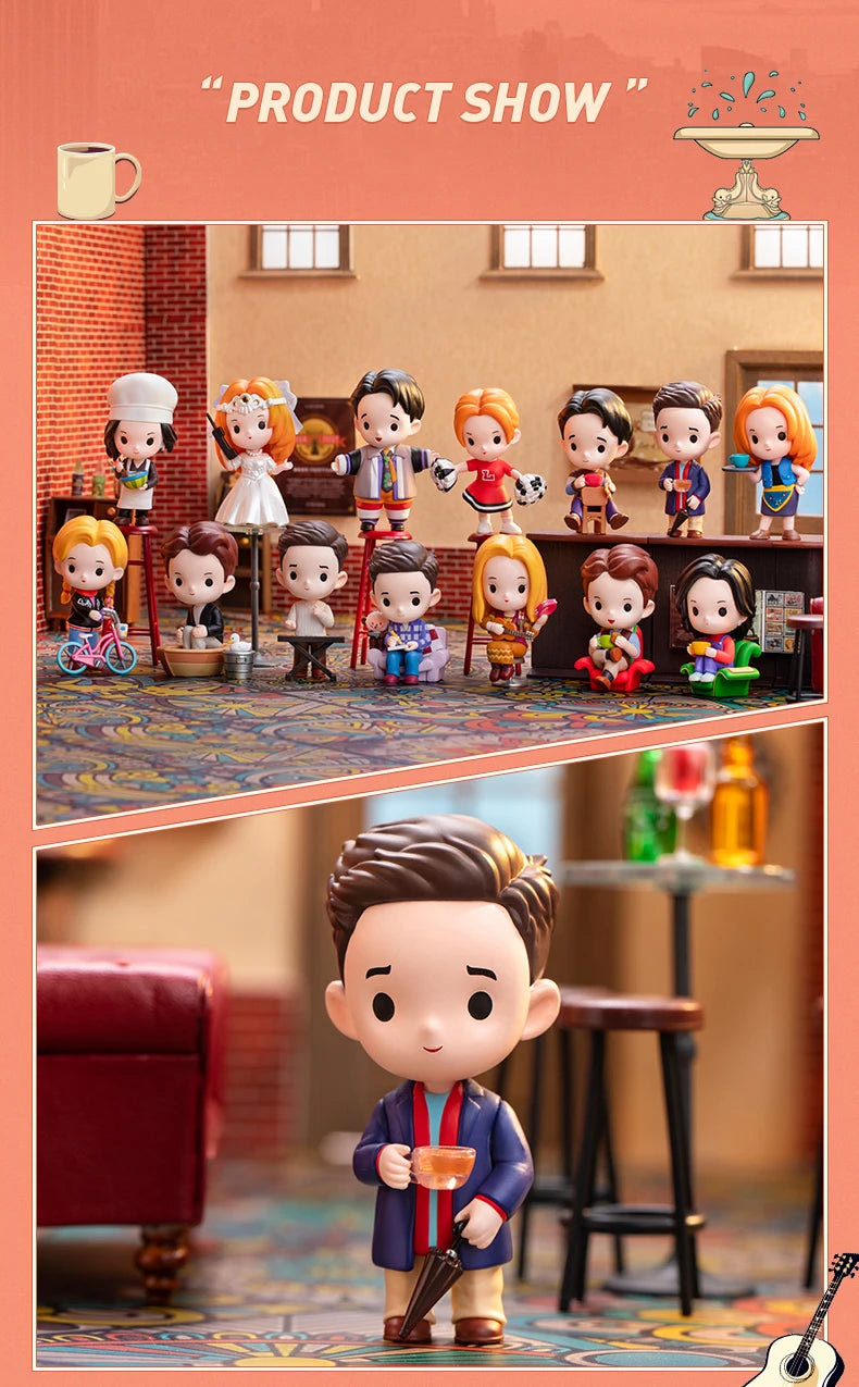 POP MART Friends TV Series Mystery Blind Box – Verrassingsfiguur Collectible