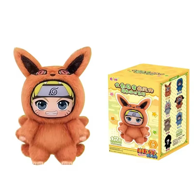 Naruto Shippuden 'Beast Party' Blind Box – Plush & Figure Mystery Collectible | Eaki Collectie Cadeau