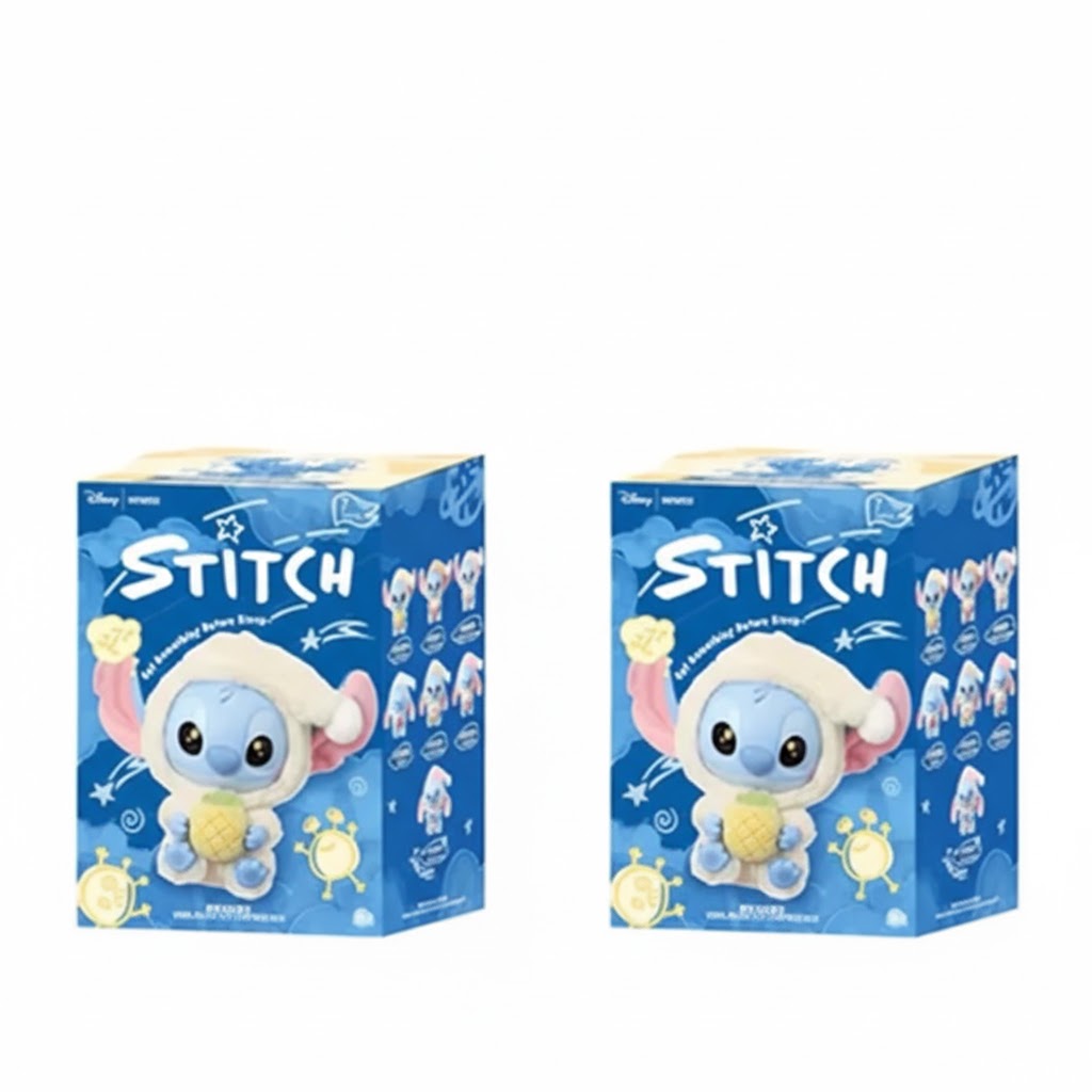 Disney Stitch 'Eat Some Thing Before Sleep' Blind Box - Vinyl Mystery Box Verrassing Figuur/Pluche Hanger